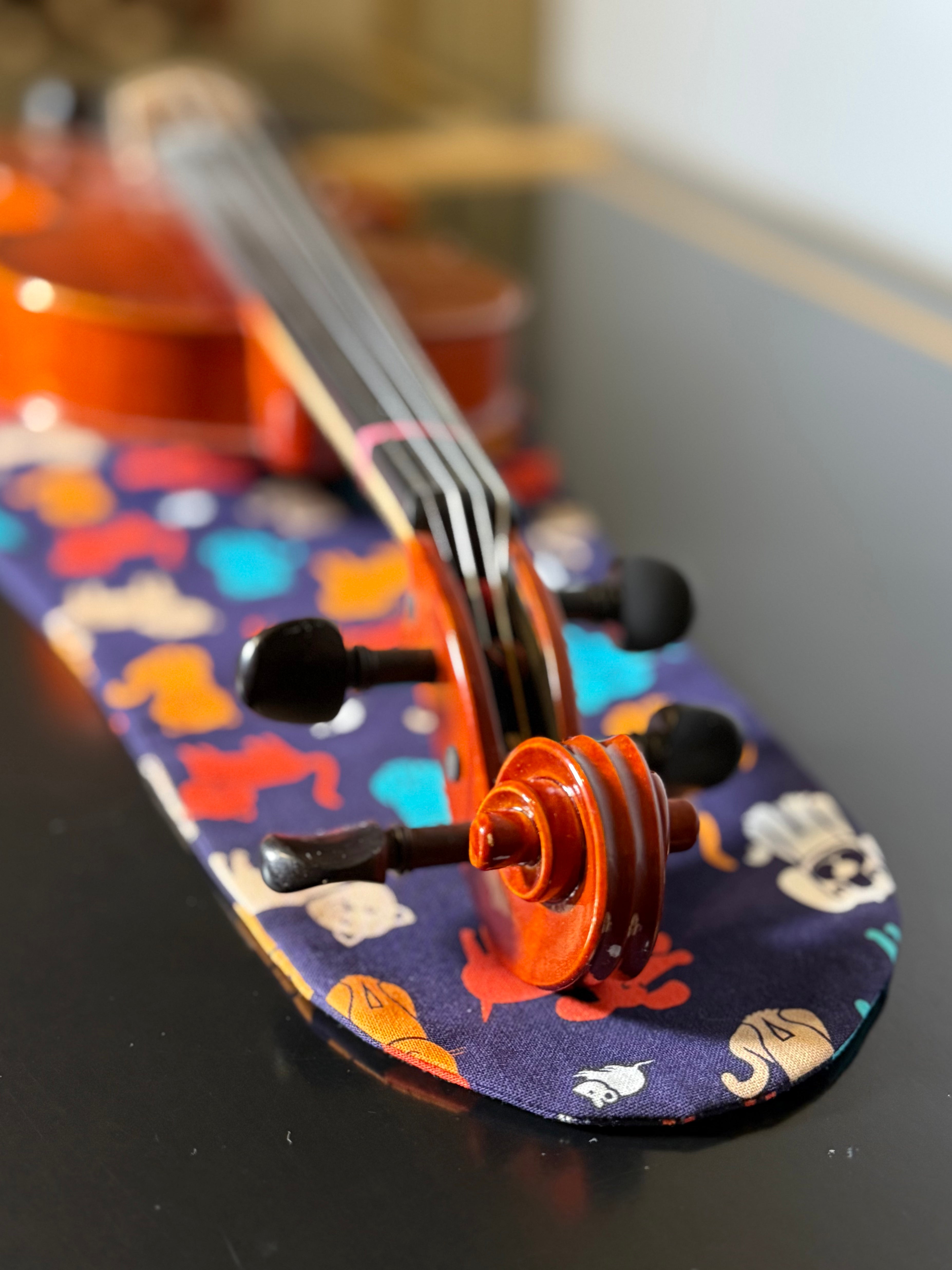 1/4 - 1/2 Size Violin Bag "Friendly Pets"