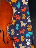 1/4 - 1/2 Size Violin Bag "Friendly Pets"
