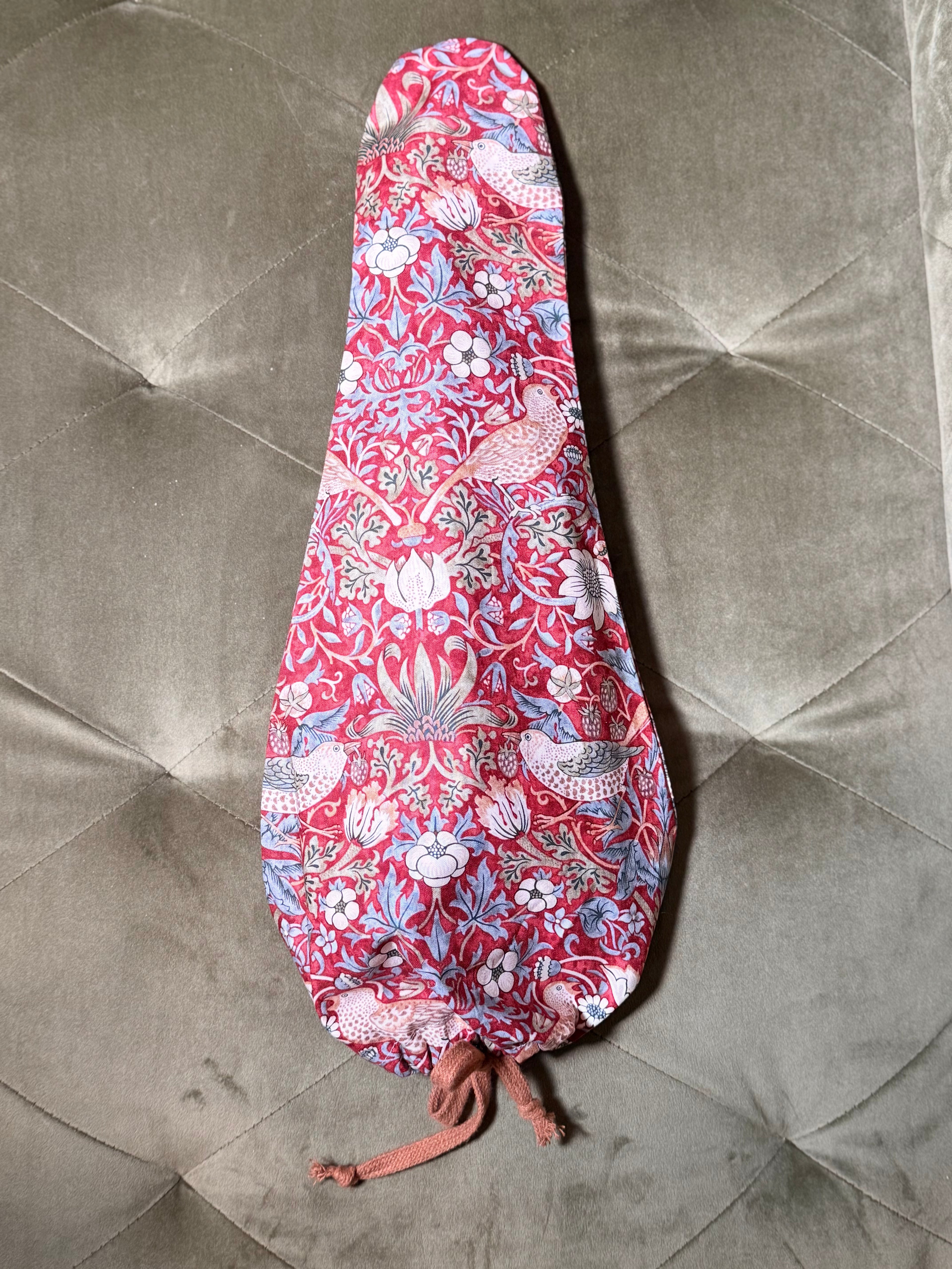 1/4 - 1/8 Size Violin Bag "Baroque Birds in Red"