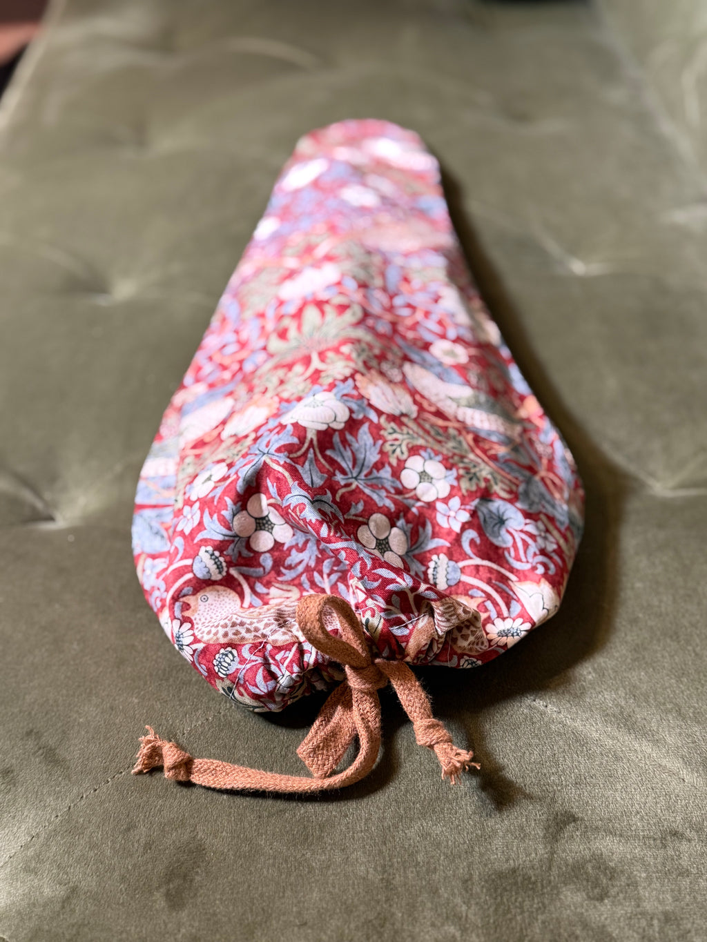 1/4 - 1/8 Size Violin Bag "Baroque Birds in Red"