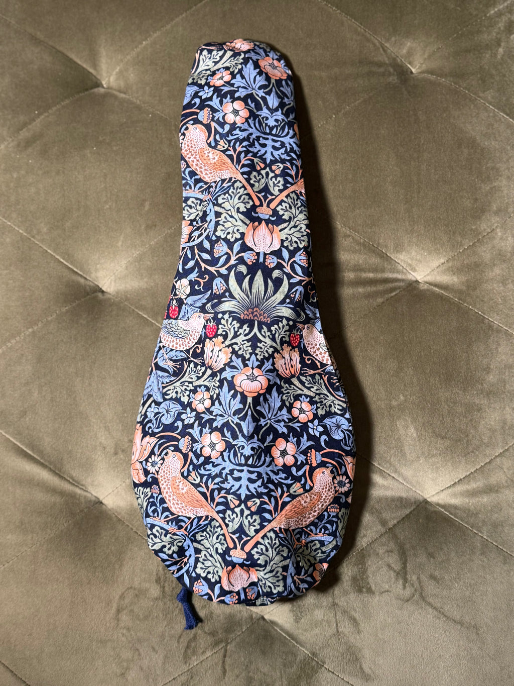 1/4 - 1/8 Size Violin Bag "Baroque Birds in Blue"