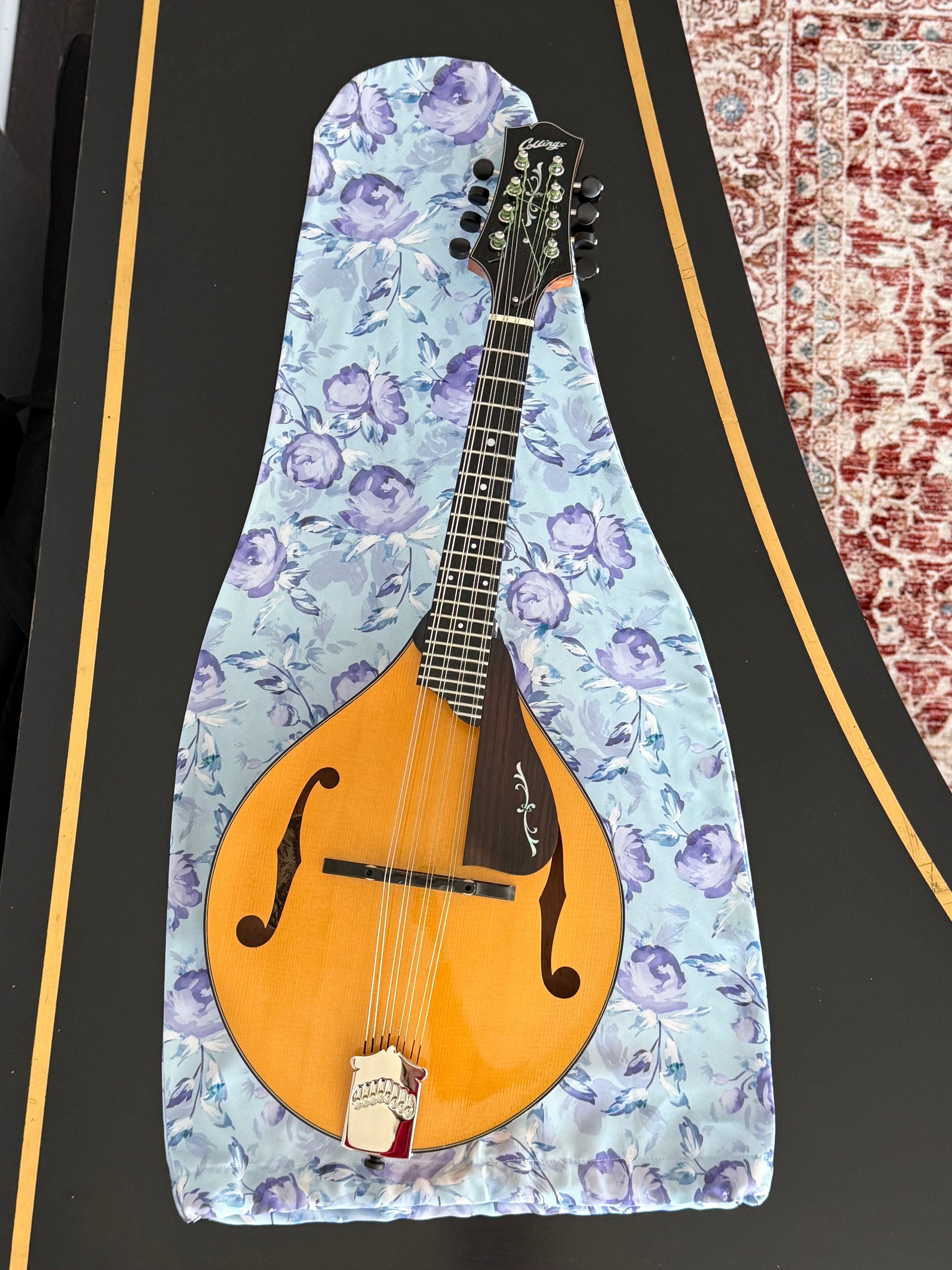Mandolin/Viola Bag "Fantasy in Blue"