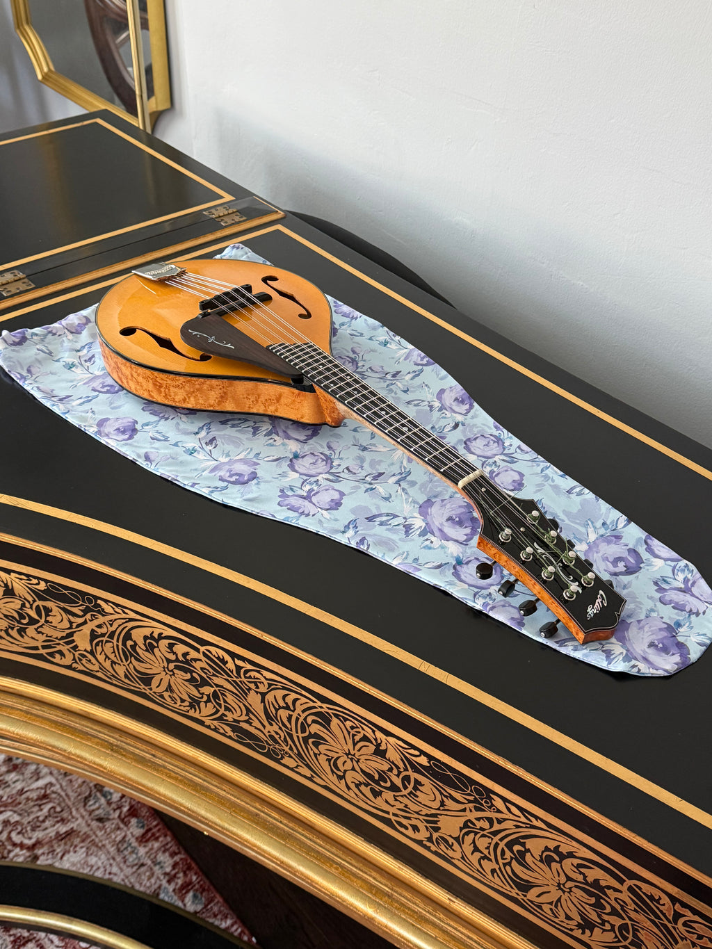 Mandolin/Viola Bag "Fantasy in Blue"