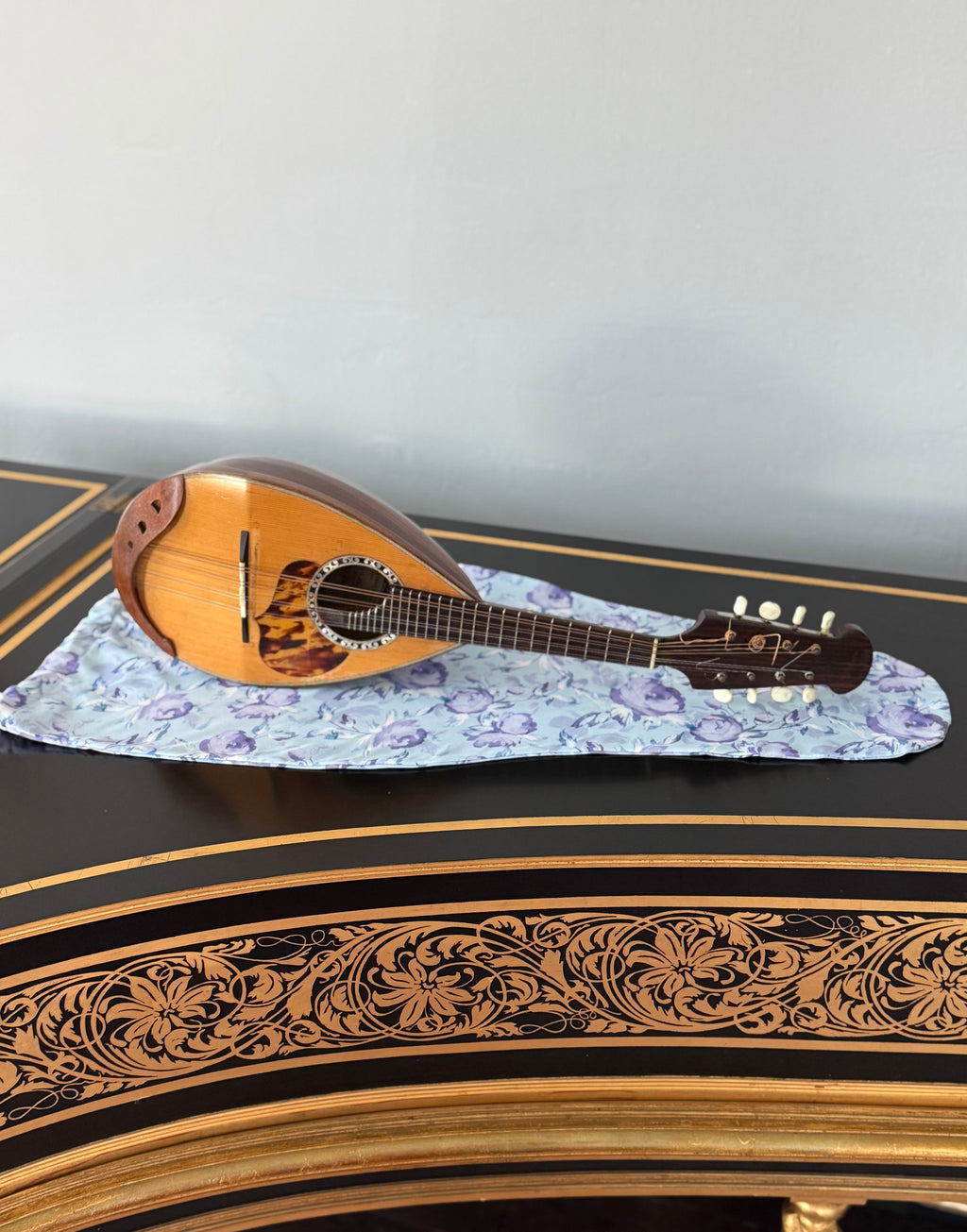 Mandolin/Viola Bag "Fantasy in Blue"