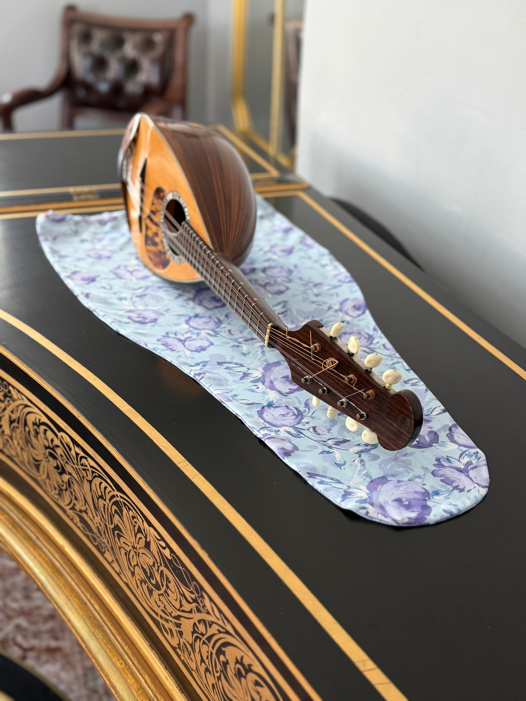 Mandolin/Viola Bag "Fantasy in Blue"