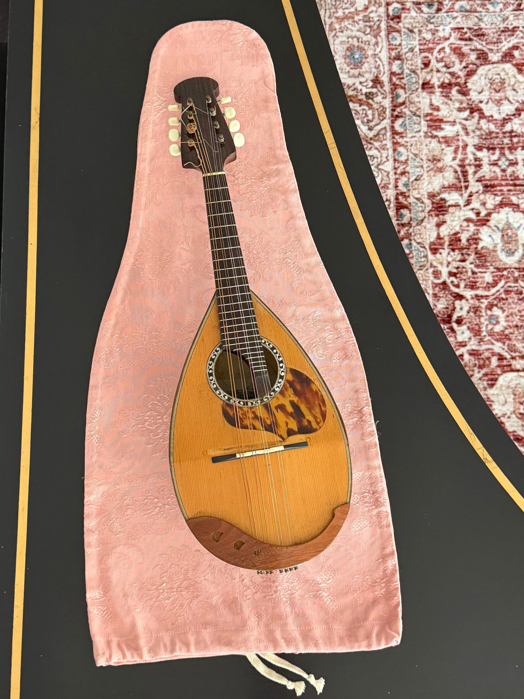 Mandolin/Viola Bag "Soft Blush"