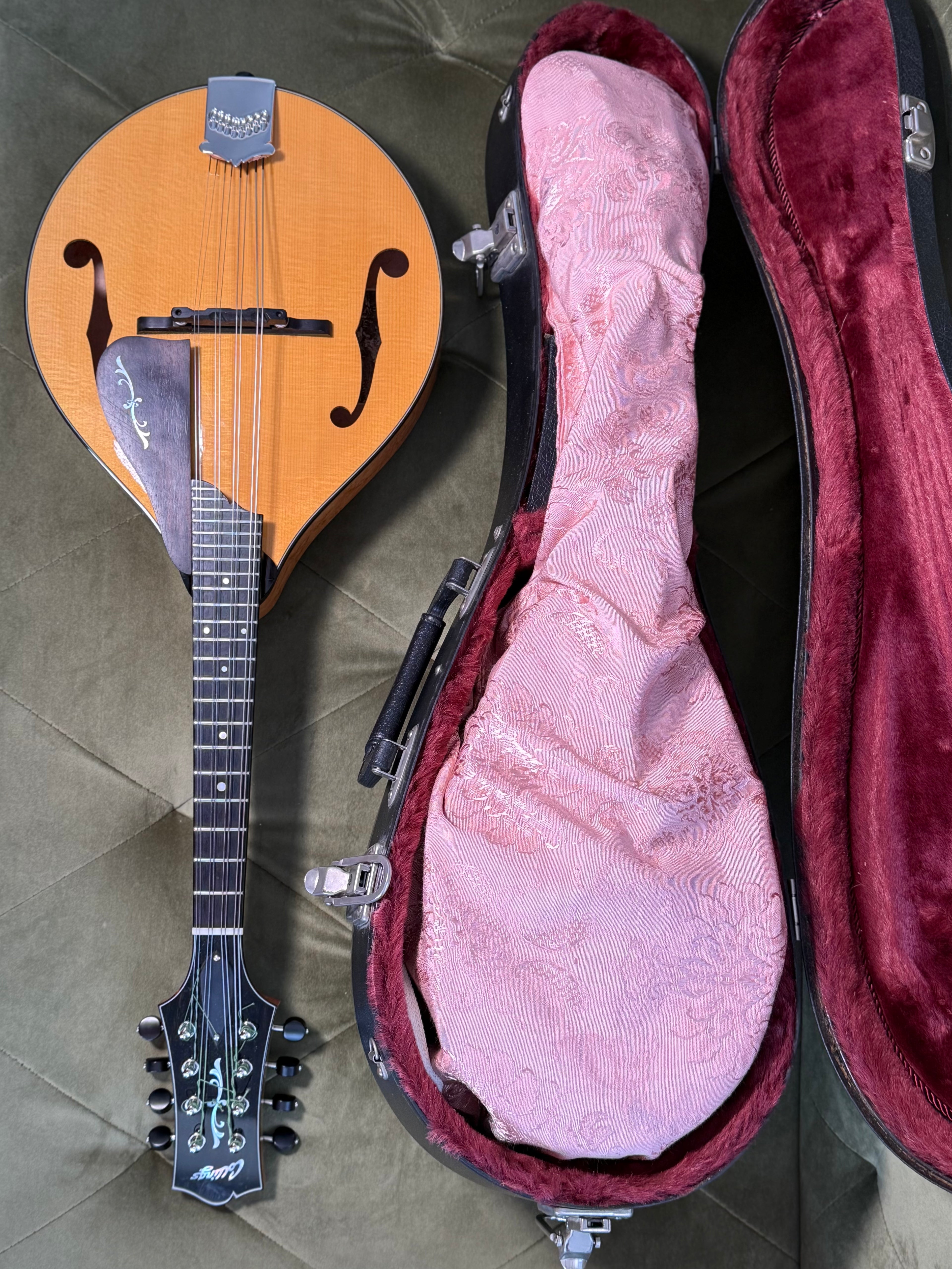 Mandolin/Viola Bag "Soft Blush"