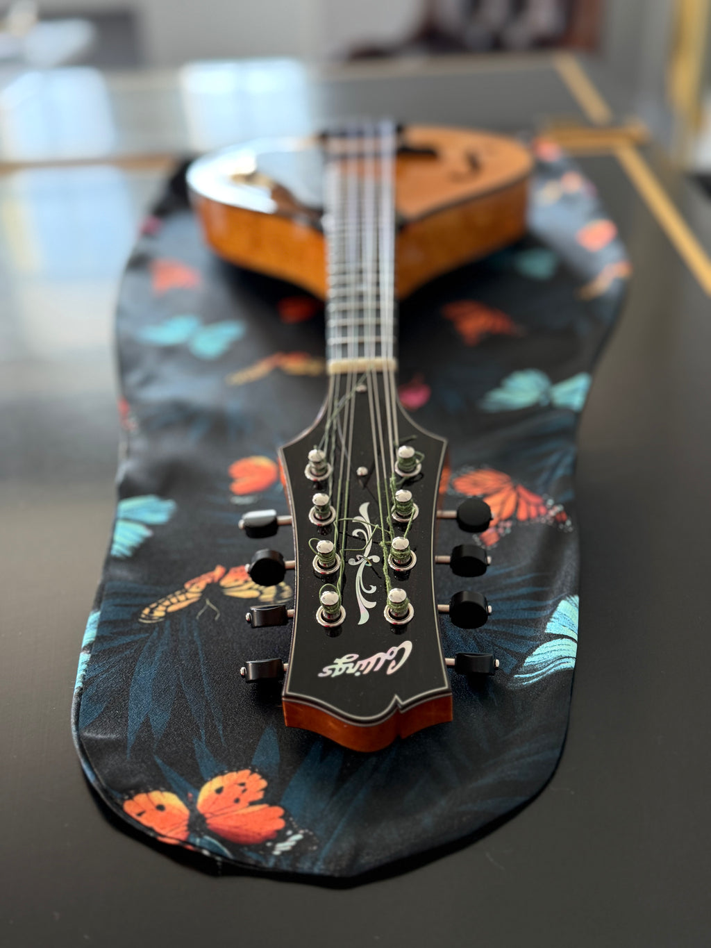 Viola/Mandolin Bag "Midnight Butterflies" 🦋