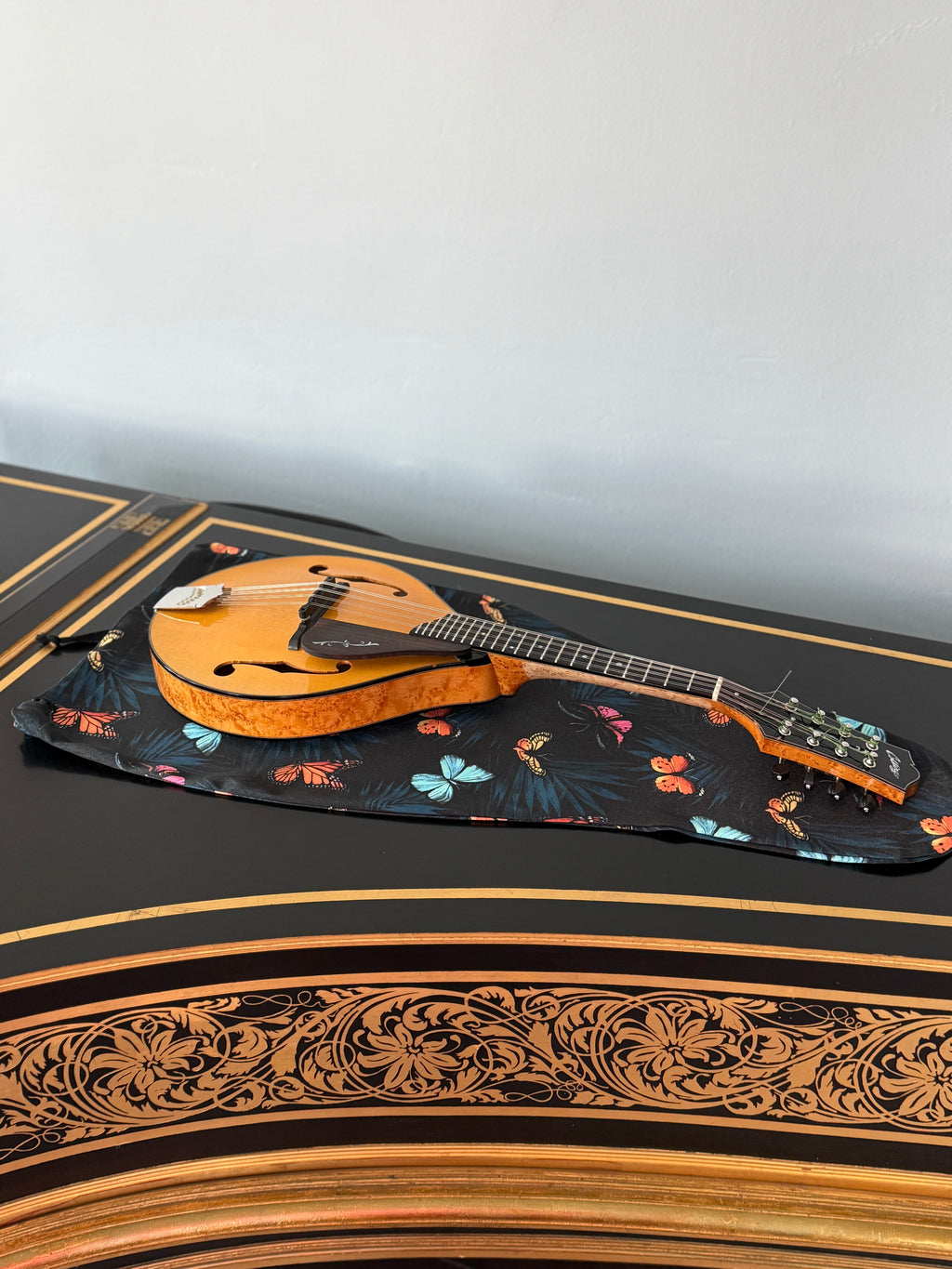Viola/Mandolin Bag "Midnight Butterflies" 🦋