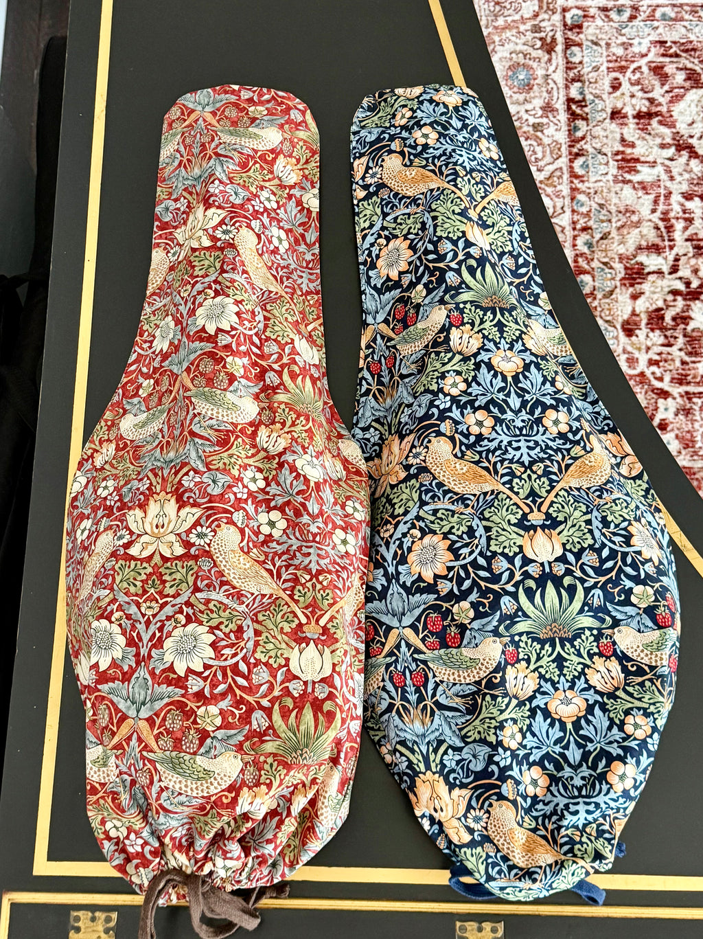 Viola/Mandolin Bag "Baroque Birds in Blue"