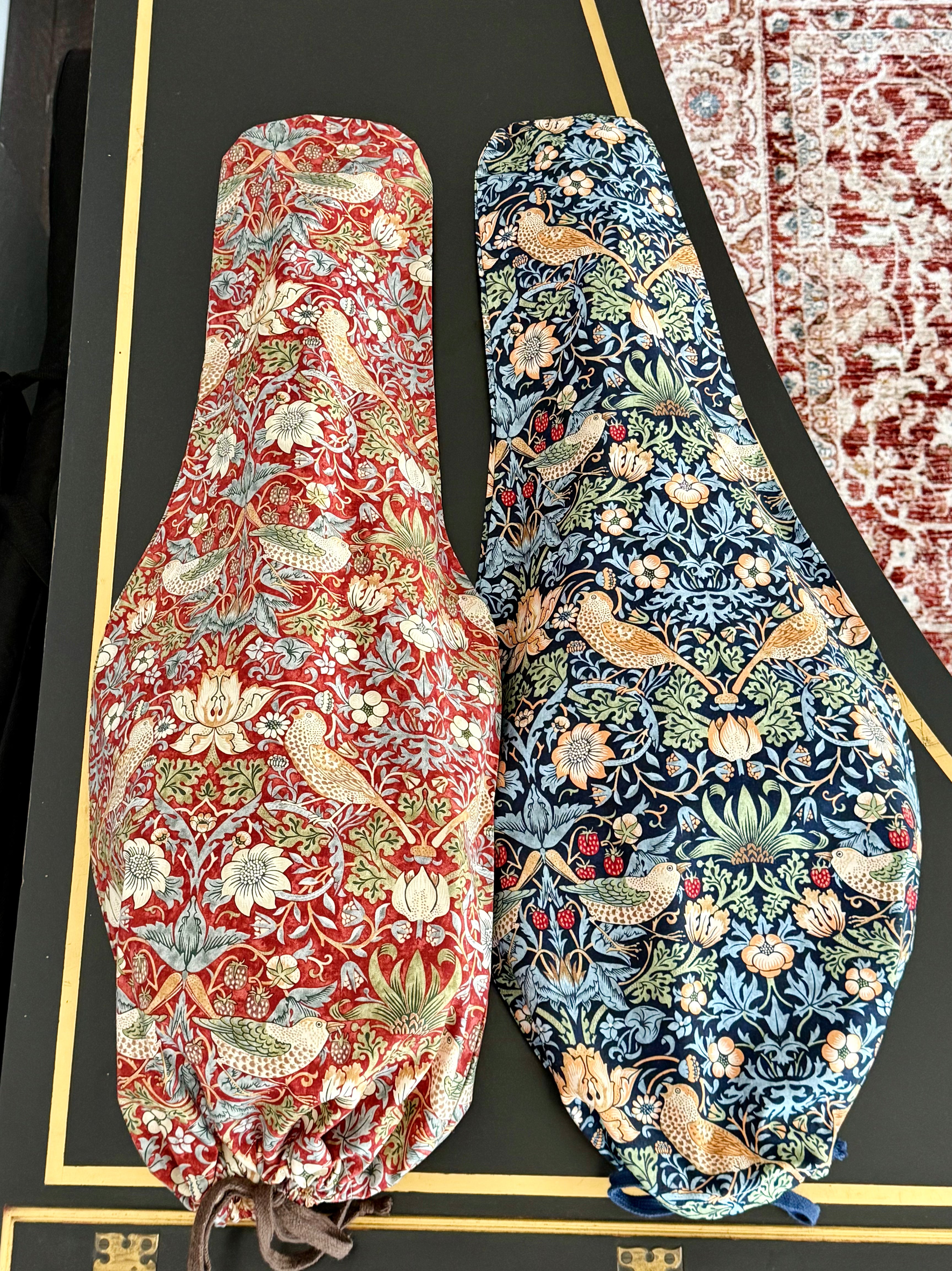 Viola/Mandolin Bag "Baroque Birds in Blue"