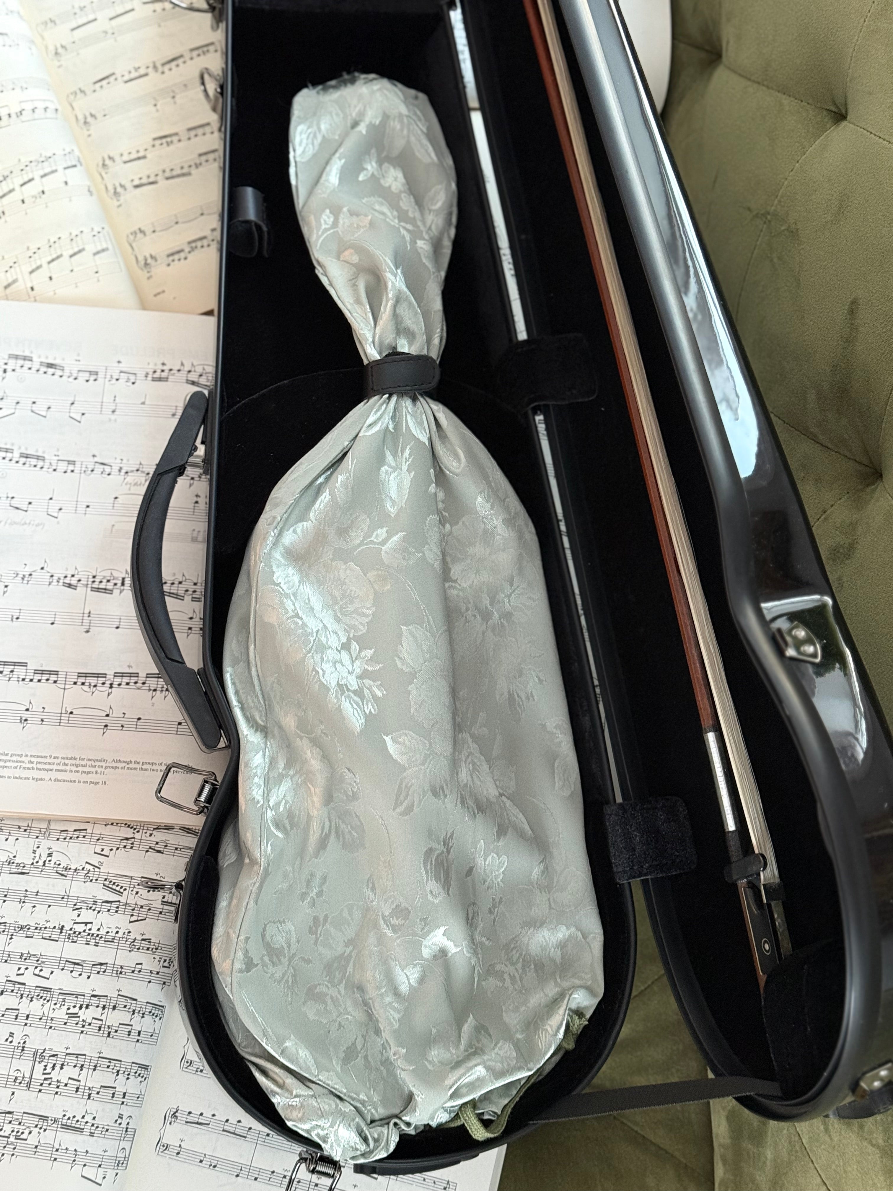 Violin Bag "Porcelain Flowers"