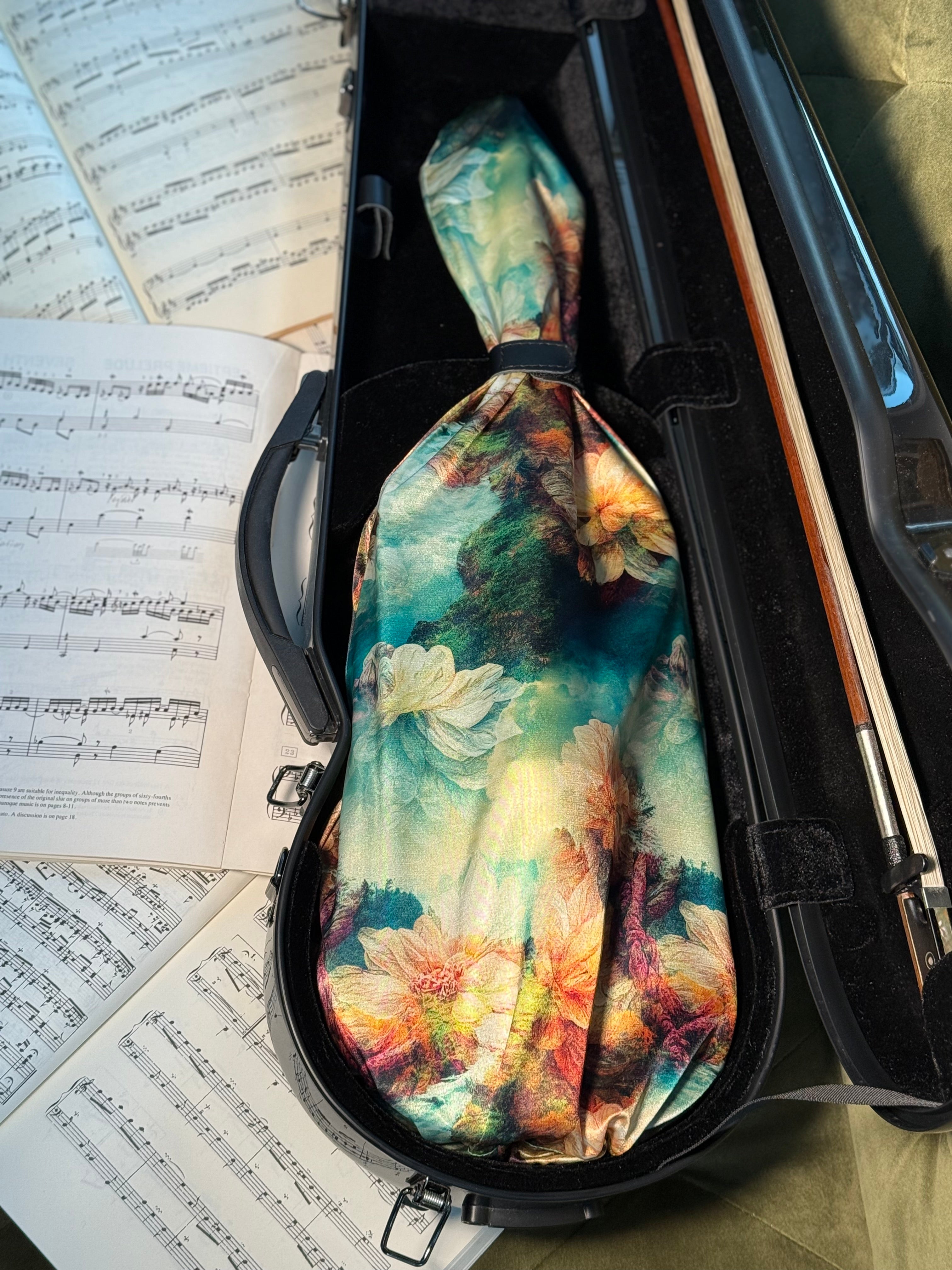 Violin Bag “Baroque Flowers” 🎻✨