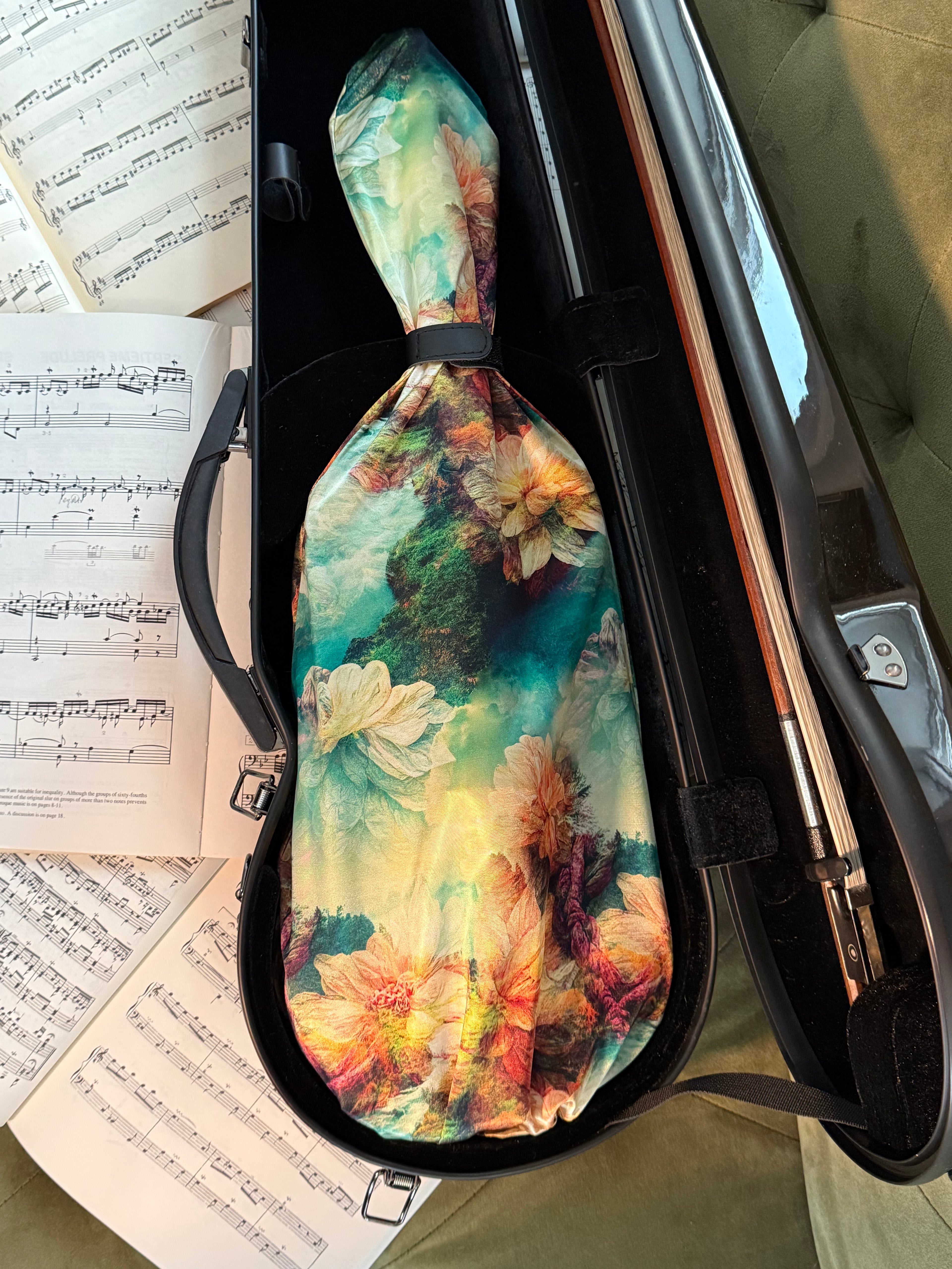 Violin Bag “Baroque Flowers” 🎻✨