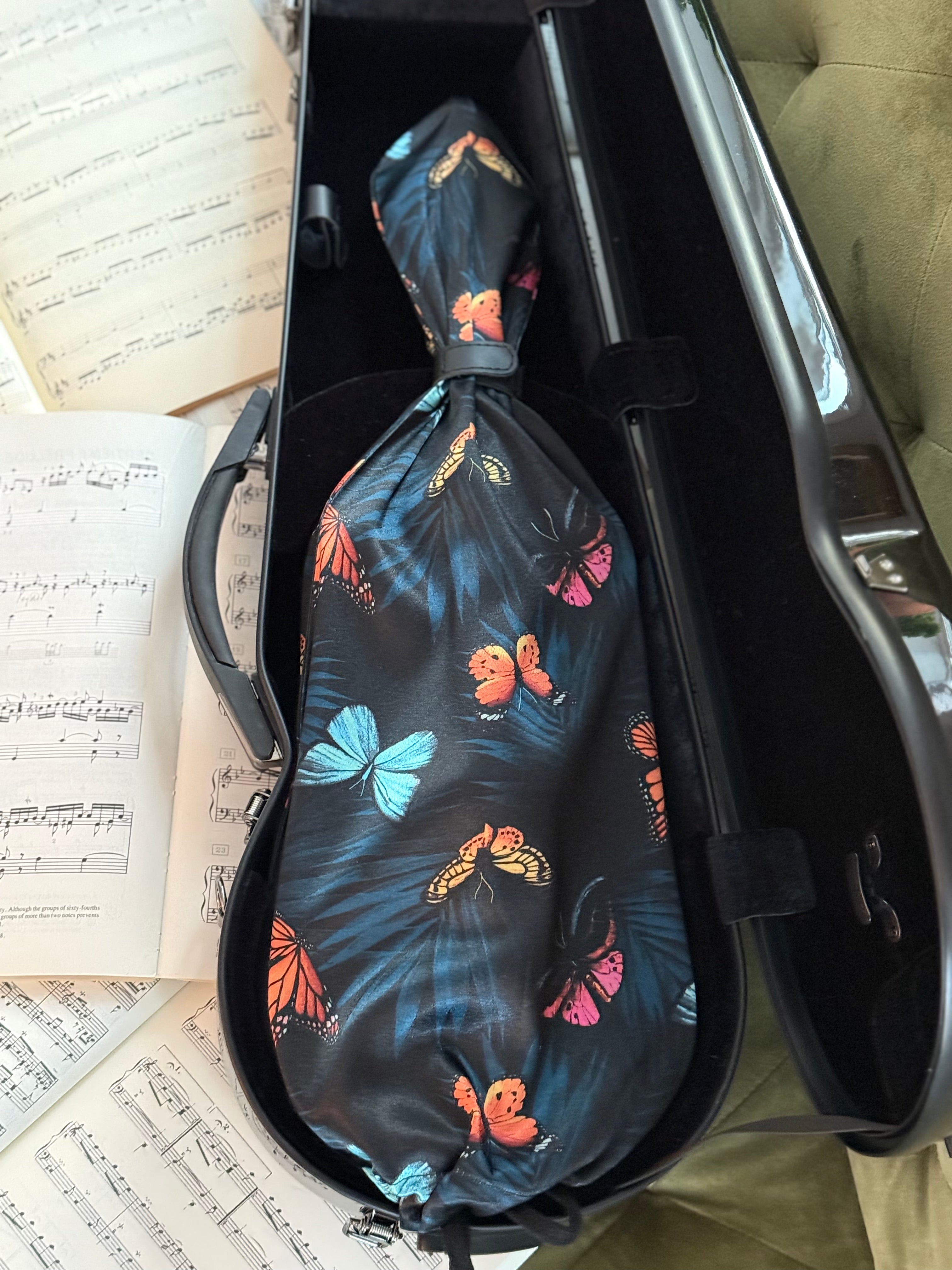 Violin Bag "Midnight Butterflies"