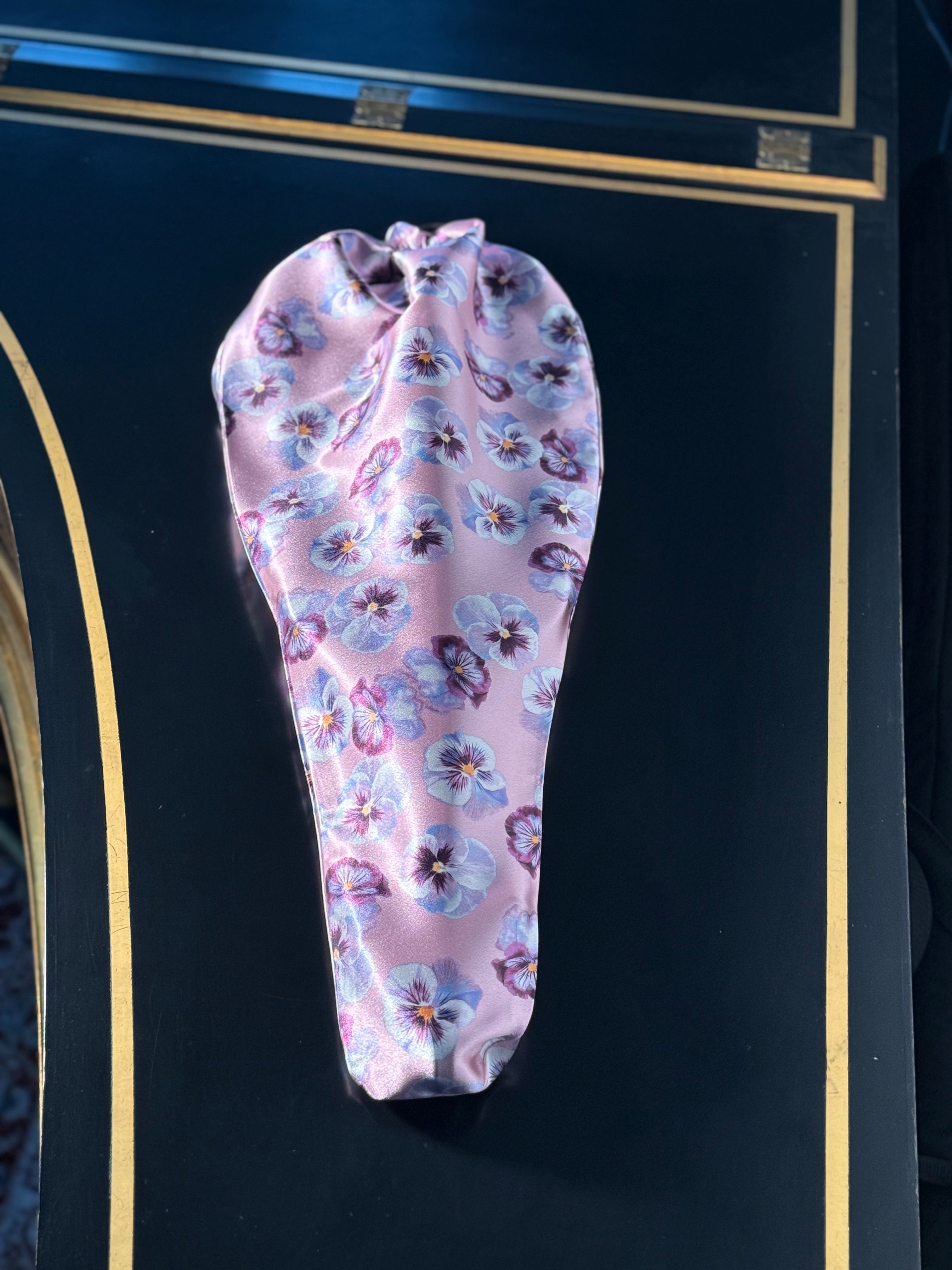 Violin Bag "Dreamy Pansies"