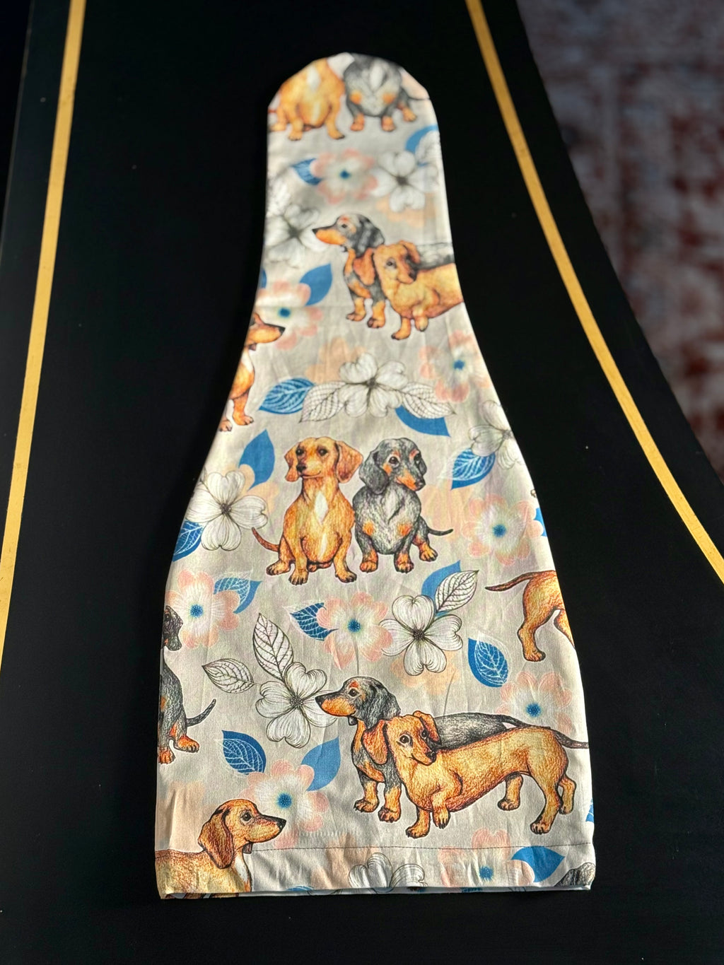 Violin Bag "Dachshund Garden"