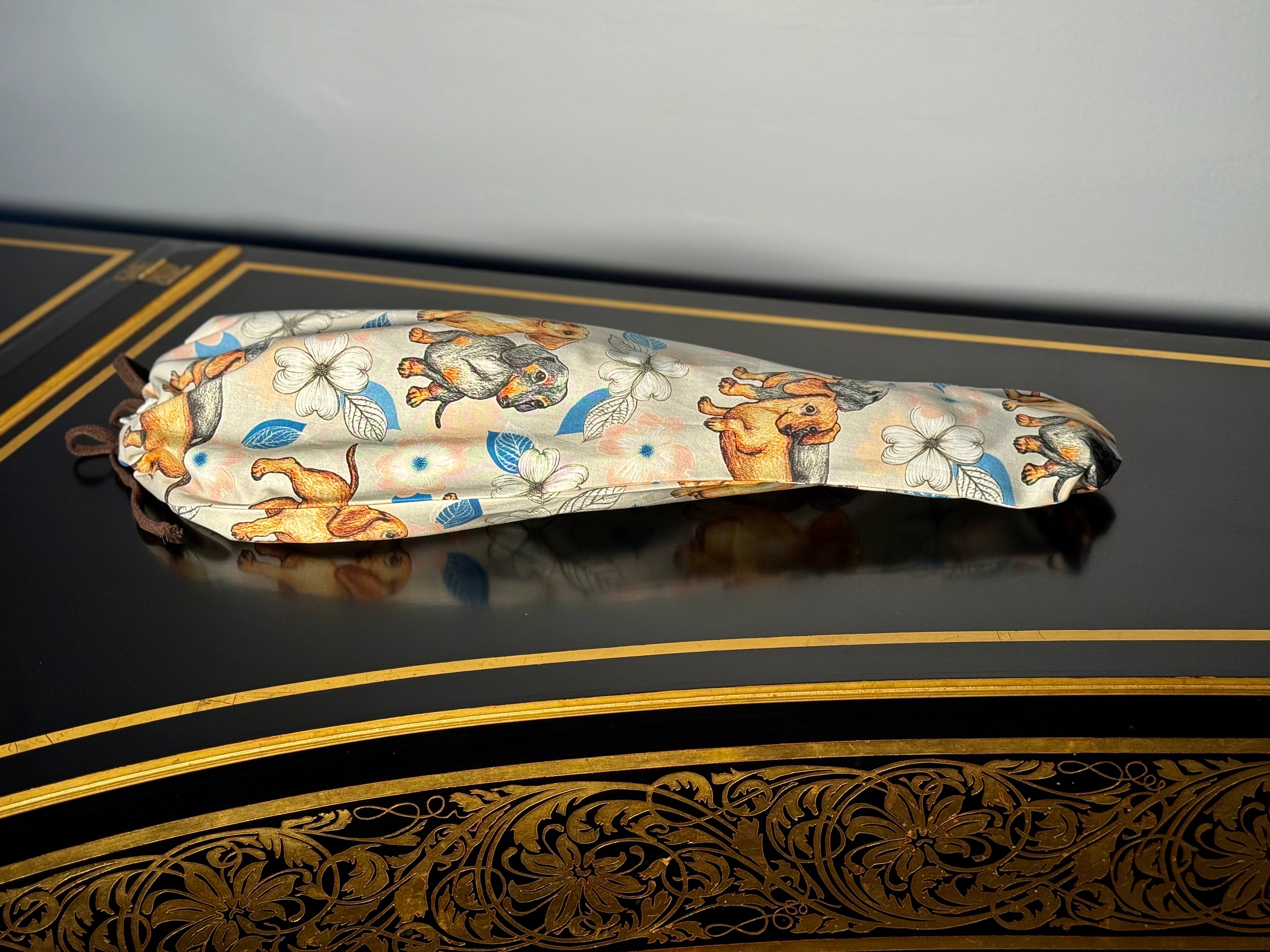 Violin Bag "Dachshund Garden"