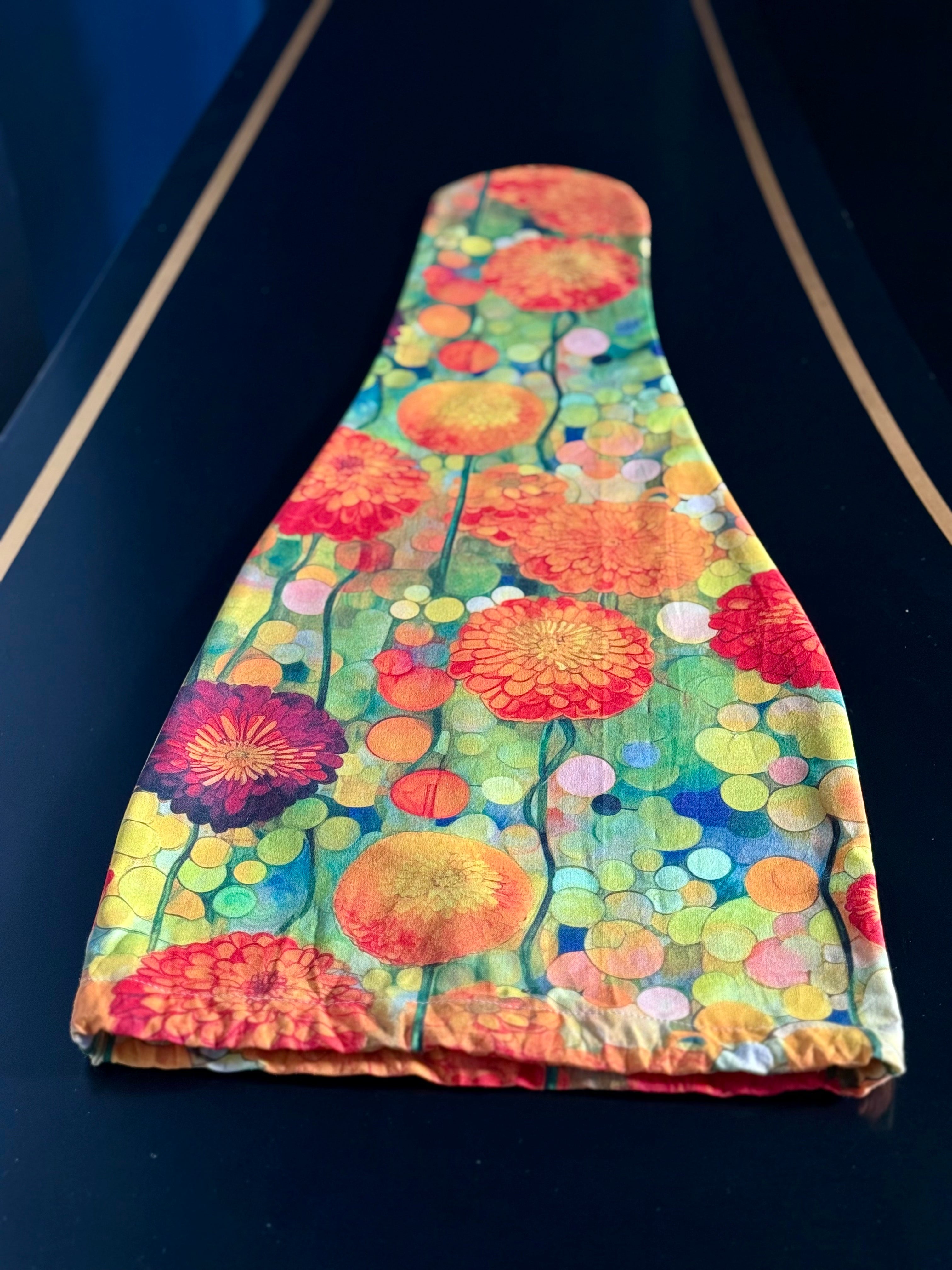 Violin Bag "Bright Zinnias"