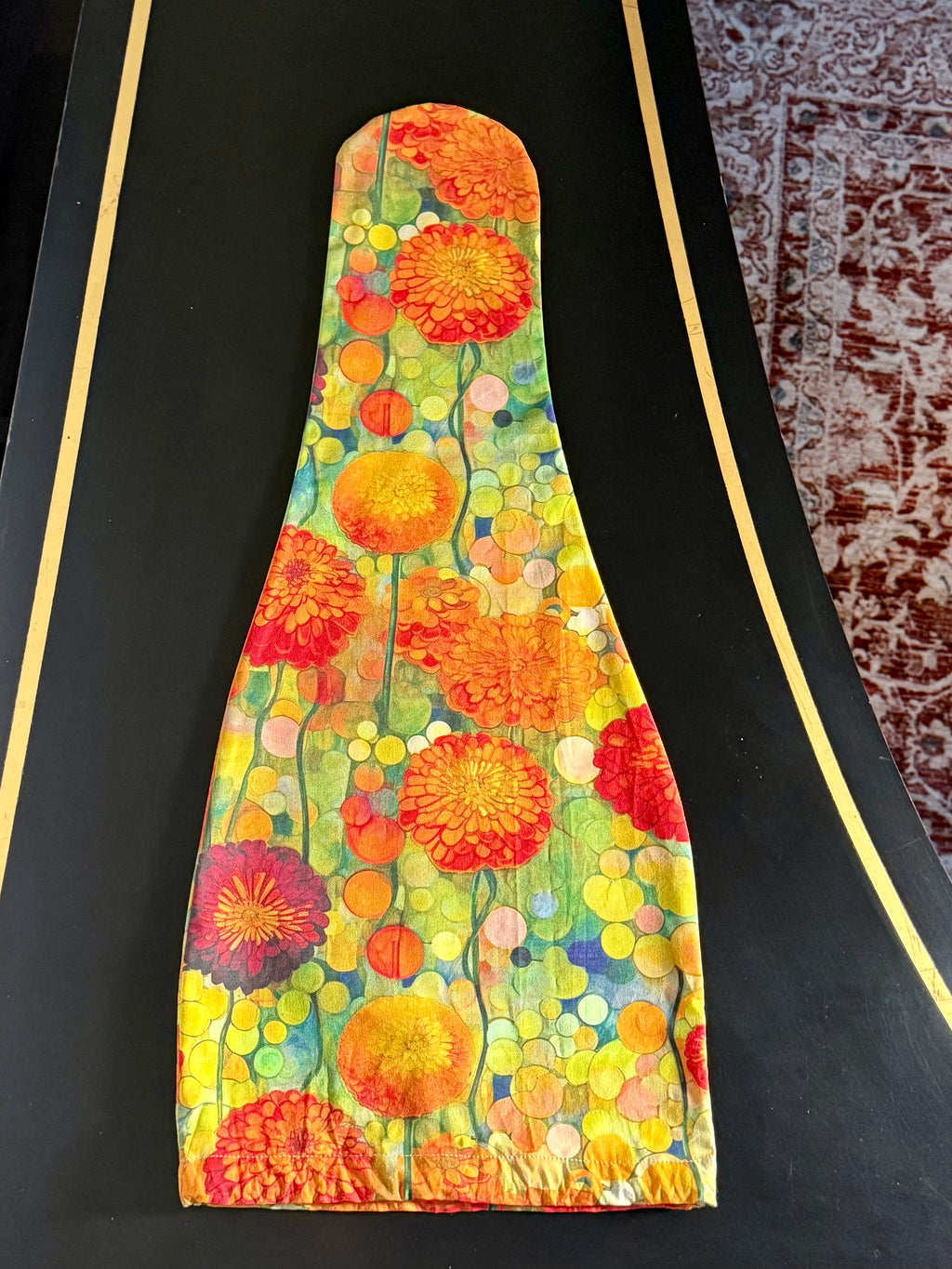 Violin Bag "Bright Zinnias"