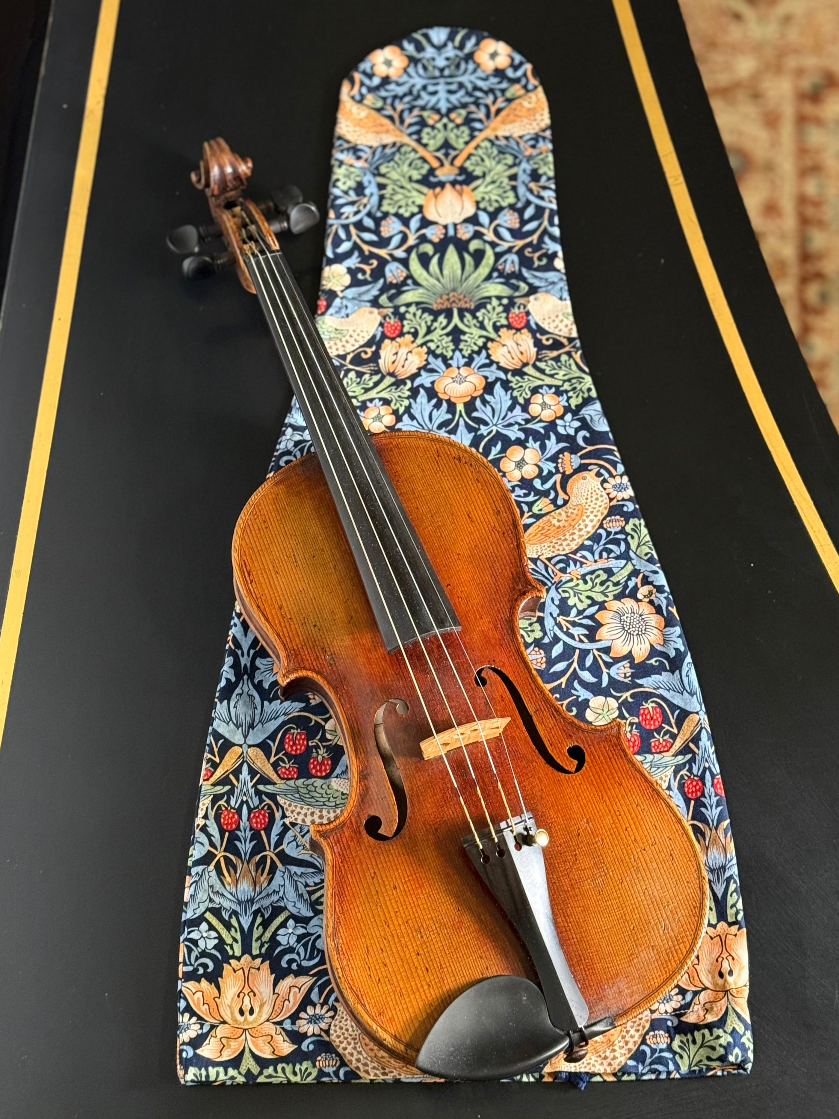 Violin Bag “Baroque Birds in Blue” 🎻✨