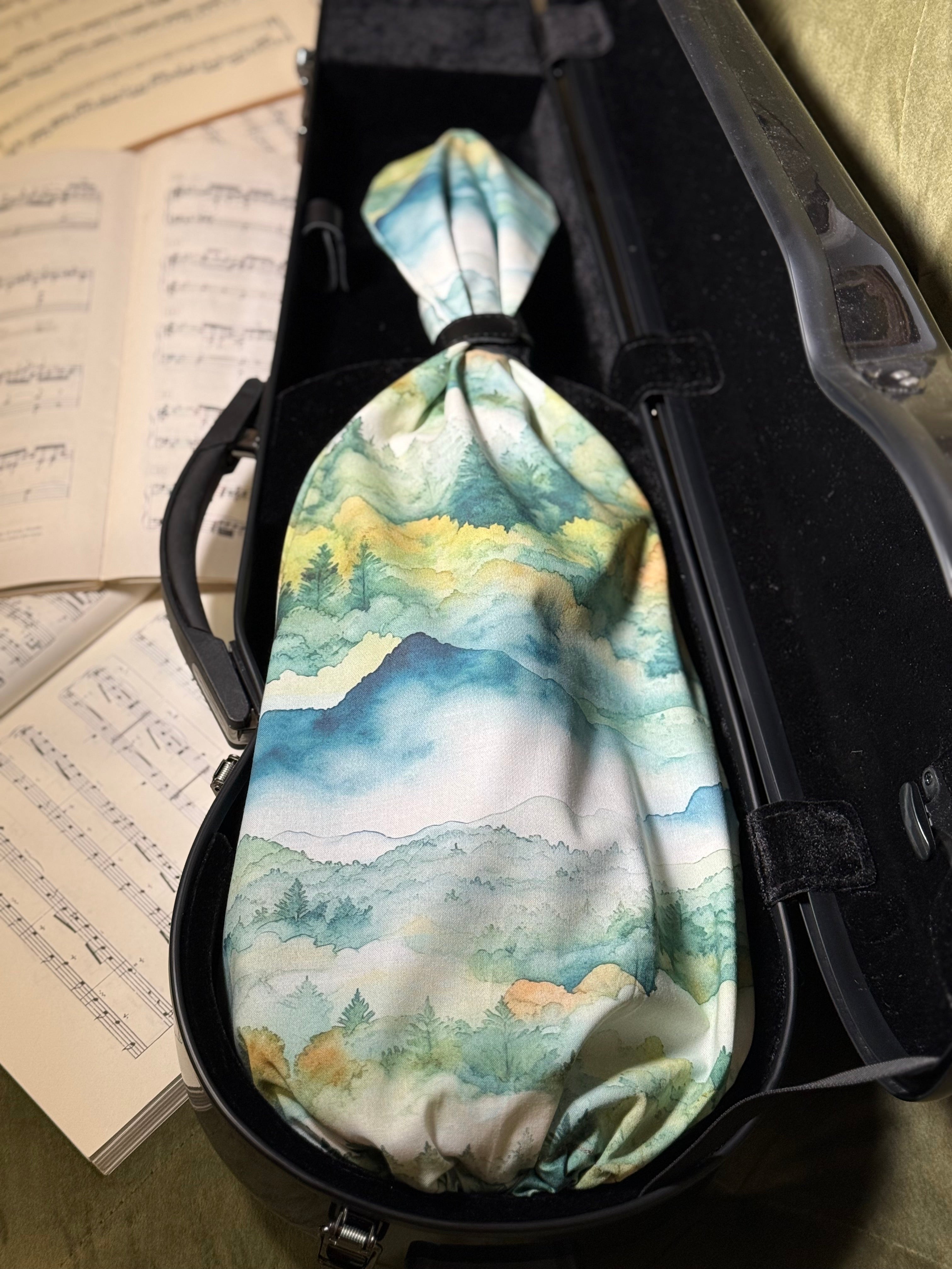 Violin Bag "Dreamy Mountains"