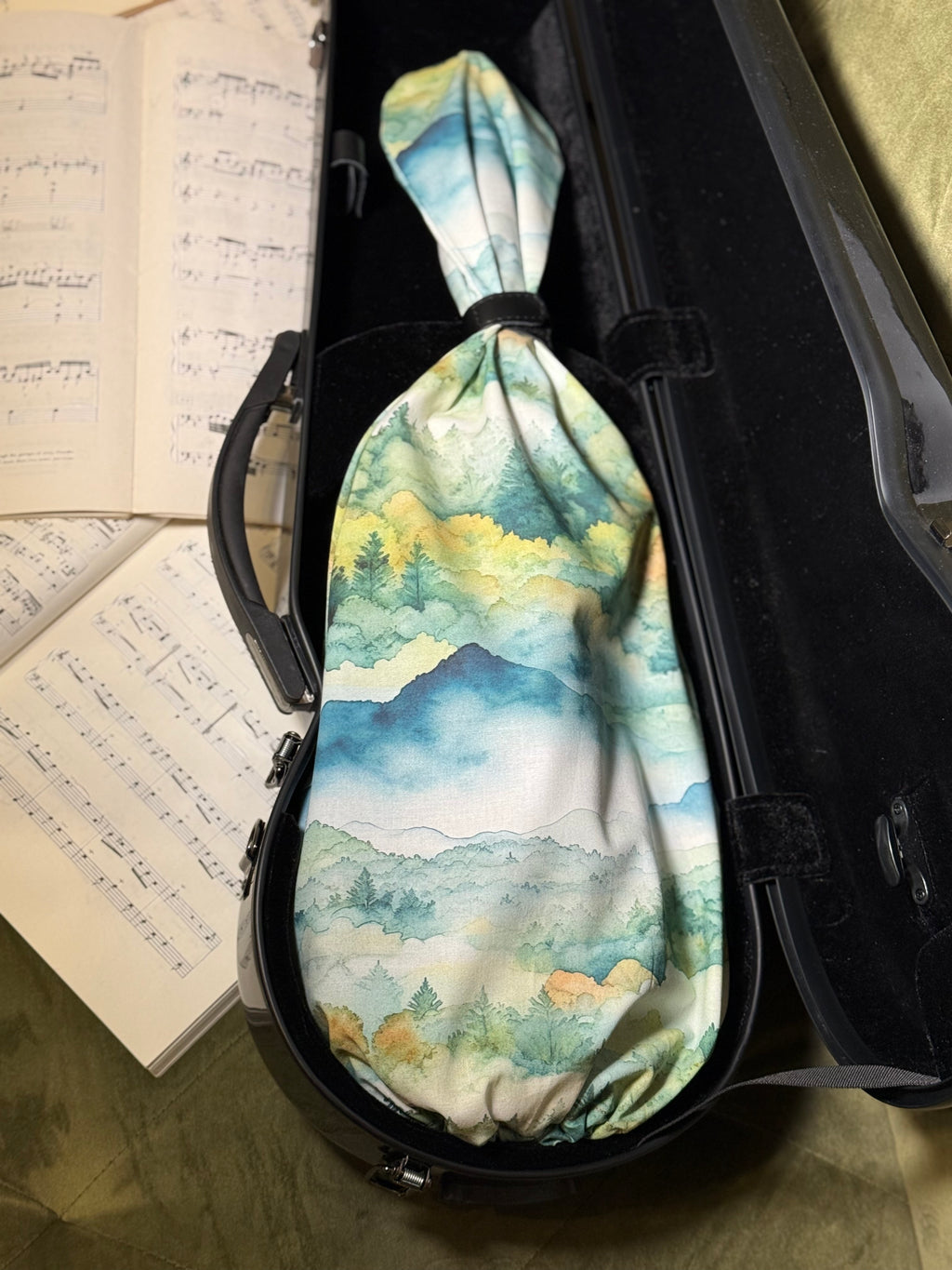 Violin Bag "Dreamy Mountains"