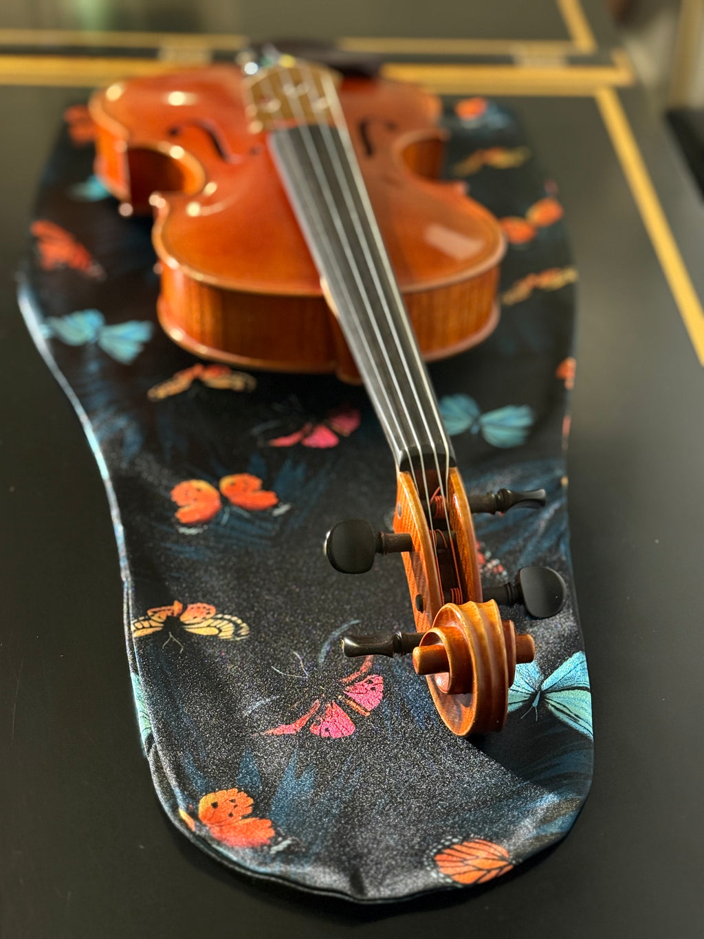 Viola/Mandolin Bag "Midnight Butterflies" 🦋