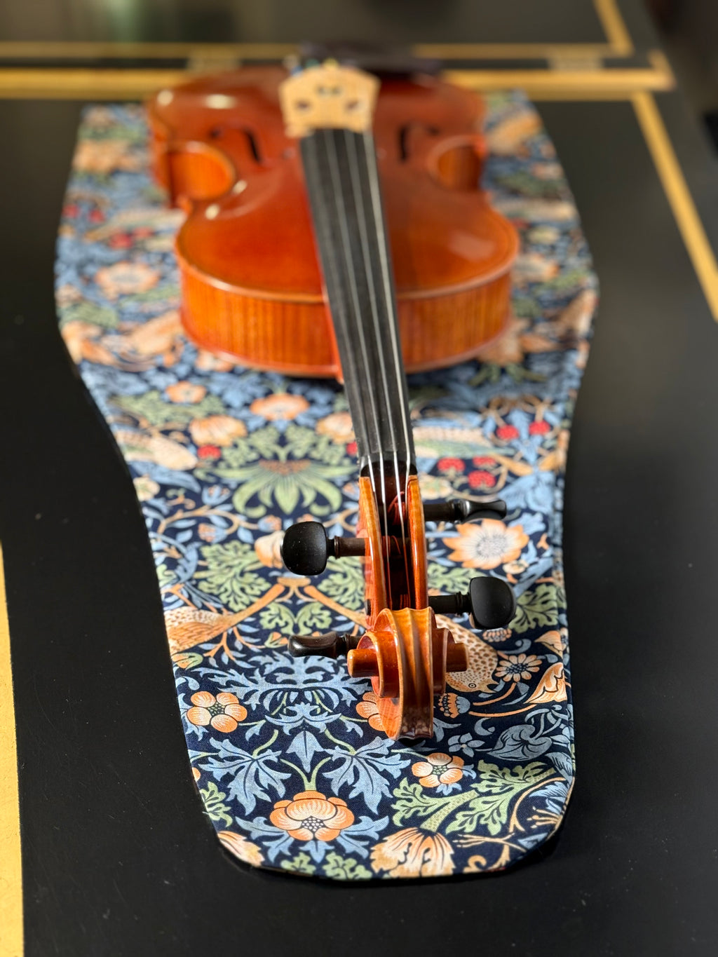 Viola/Mandolin Bag "Baroque Birds in Blue"