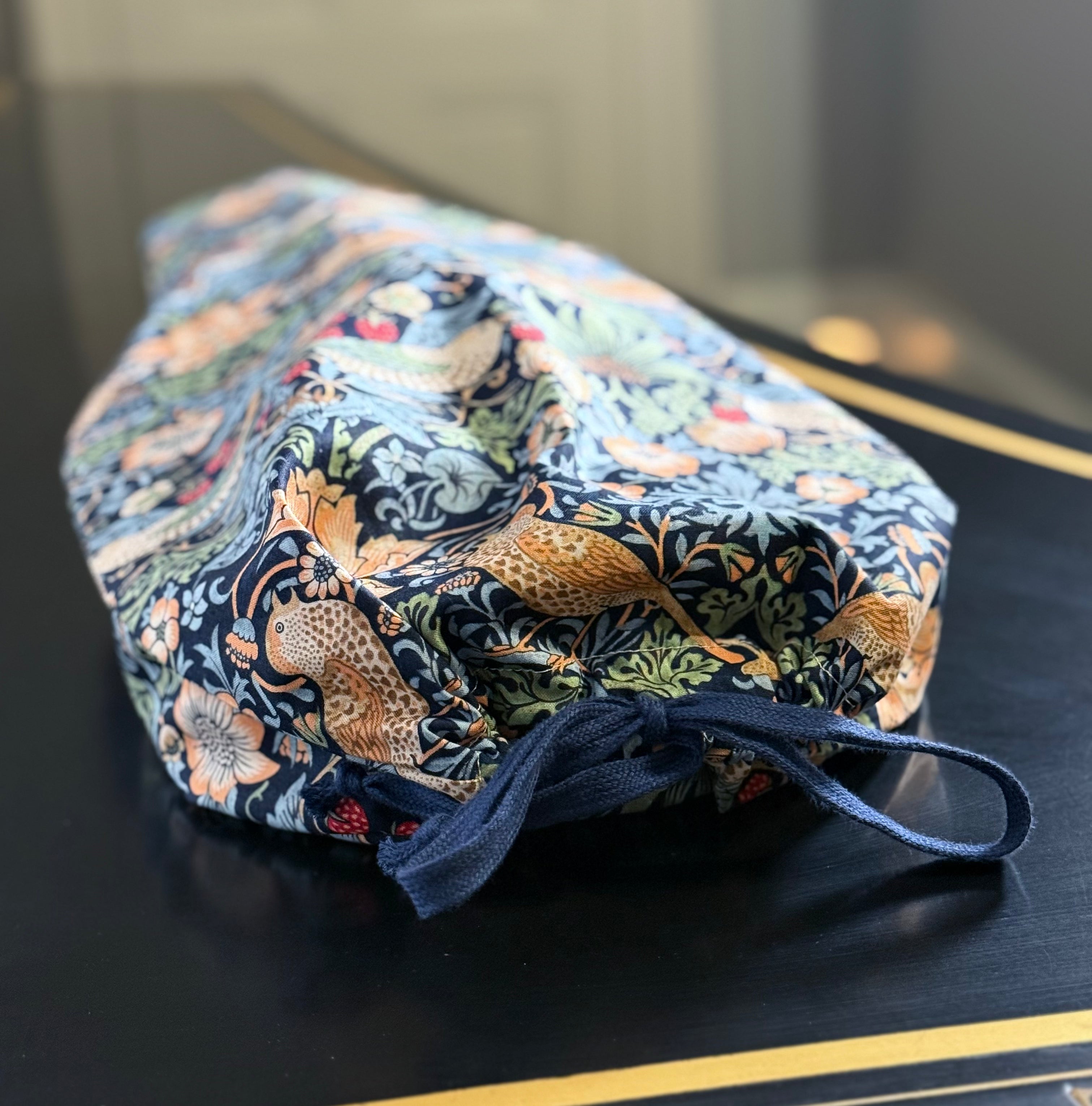 Viola/Mandolin Bag "Baroque Birds in Blue"