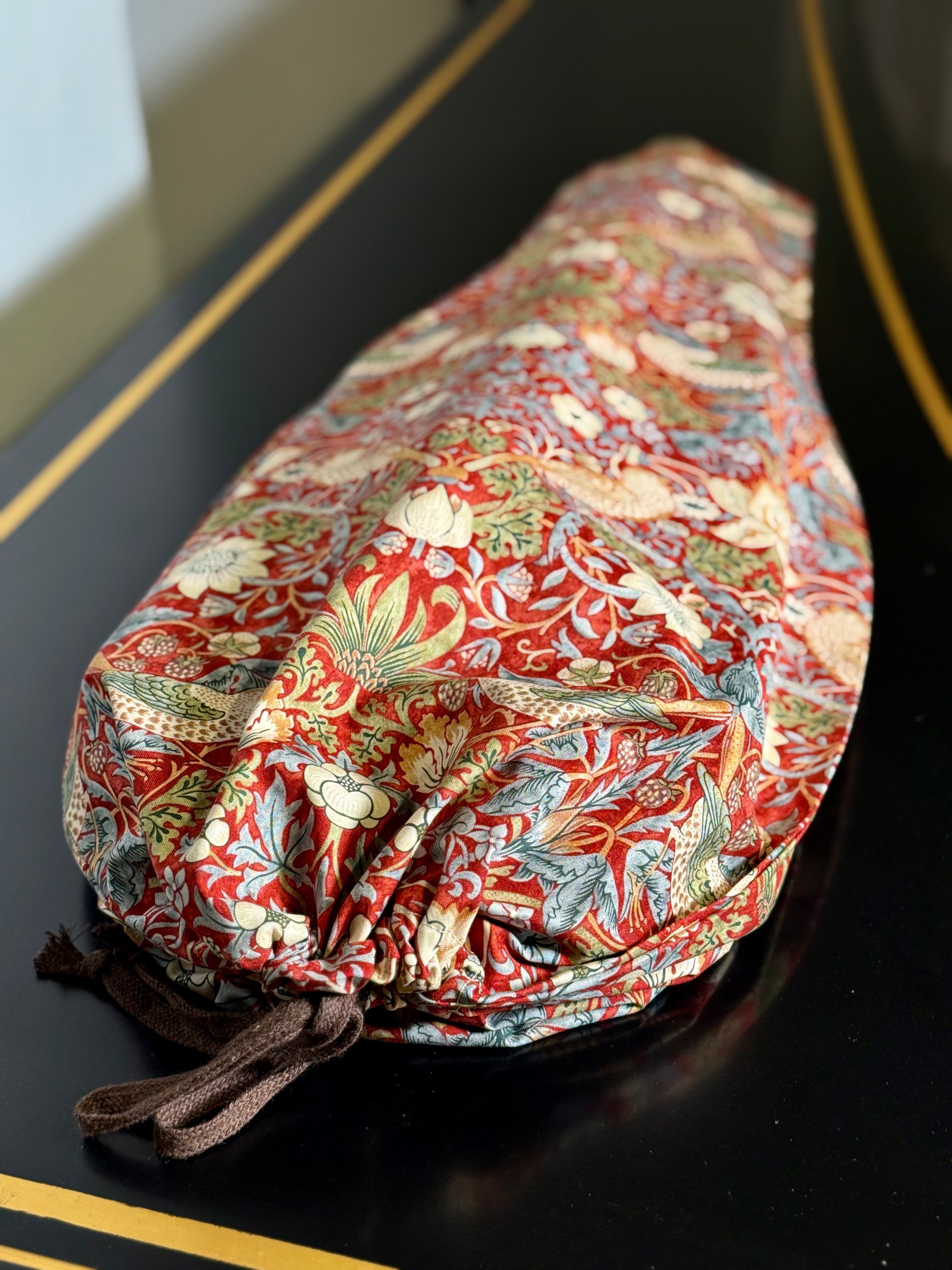 Viola/Mandolin Bag "Baroque Birds in Red"