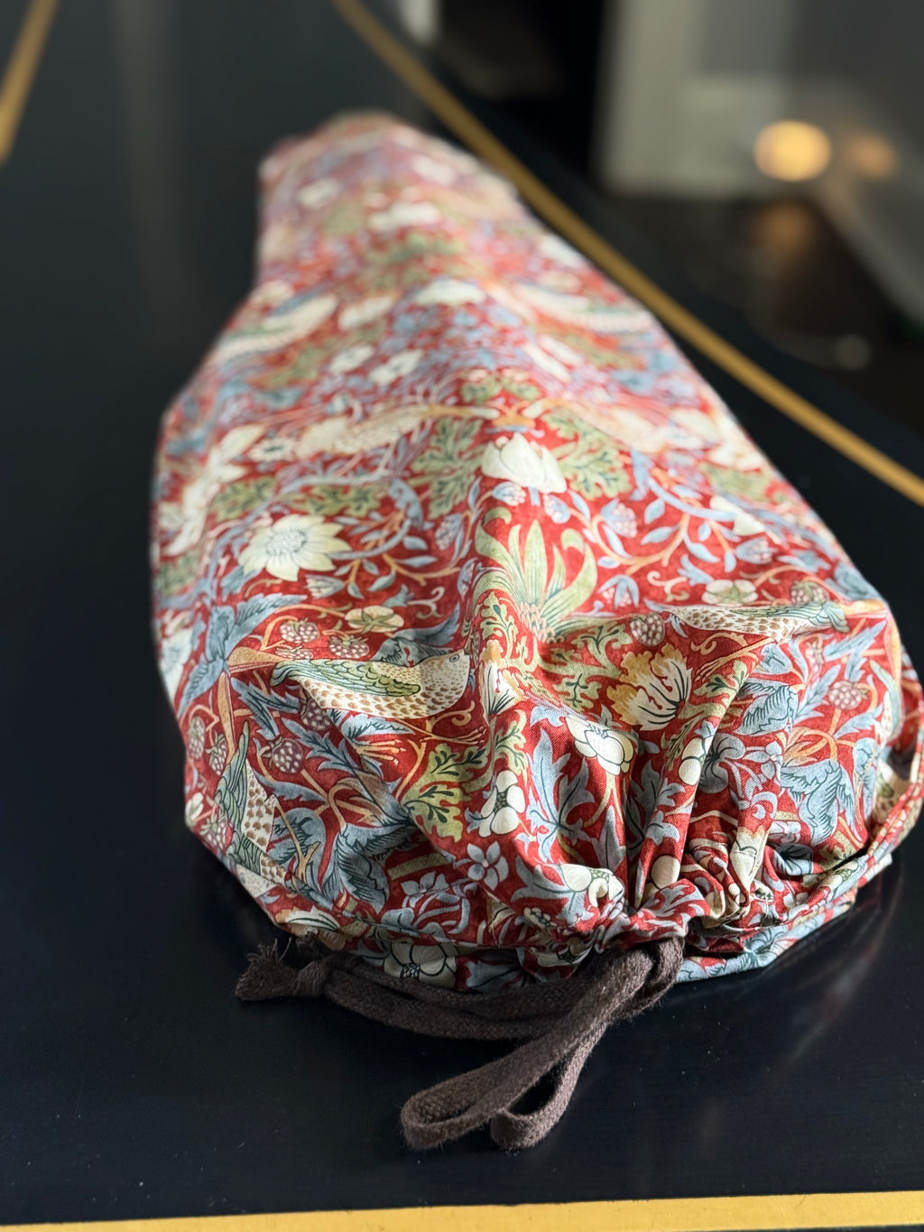 Viola/Mandolin Bag "Baroque Birds in Red"